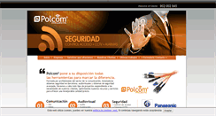 Desktop Screenshot of polcom.es