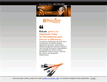 Tablet Screenshot of polcom.es